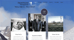 Desktop Screenshot of frontlinemgmt.com